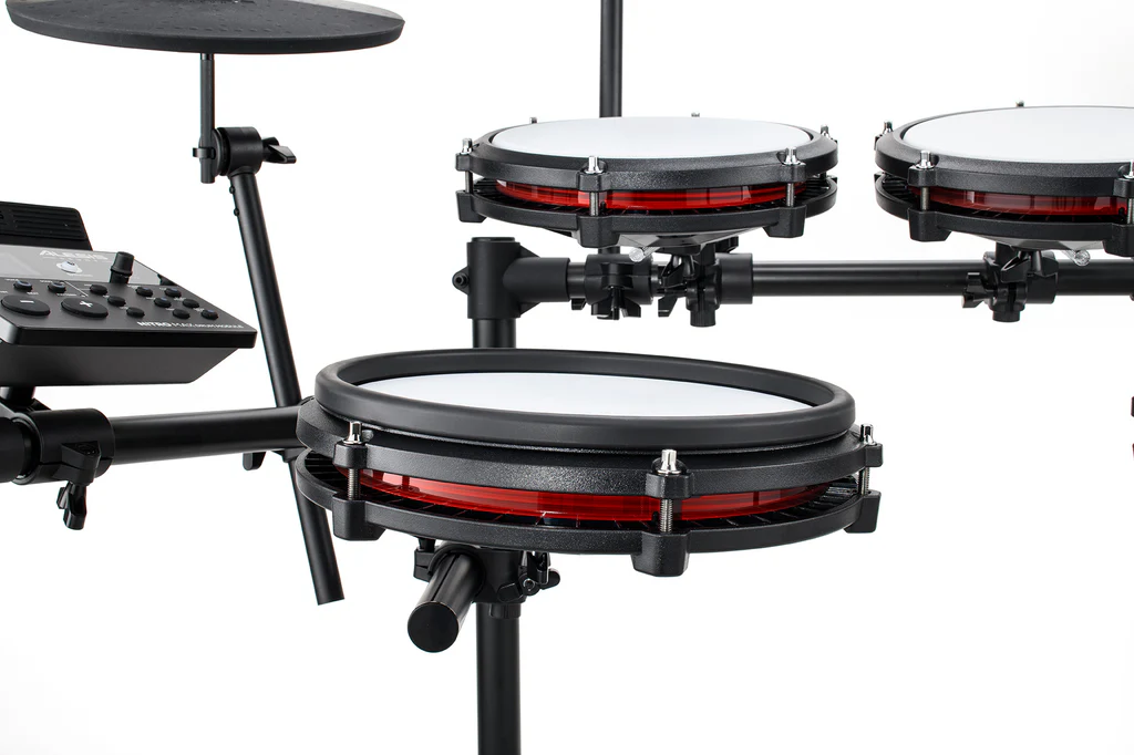 Alesis Nitro Max Eight Piece Kit With Mesh Heads & Bluetooth Electronic Drum Set