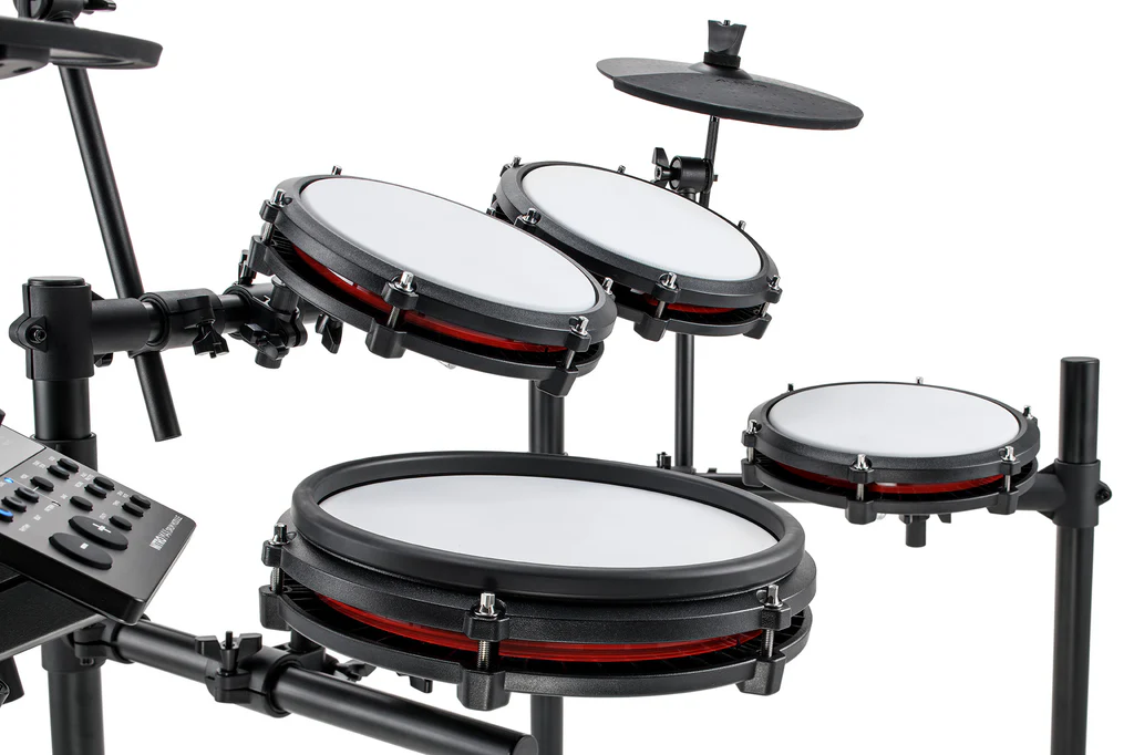 Alesis Nitro Max Eight Piece Kit With Mesh Heads & Bluetooth Electronic Drum Set