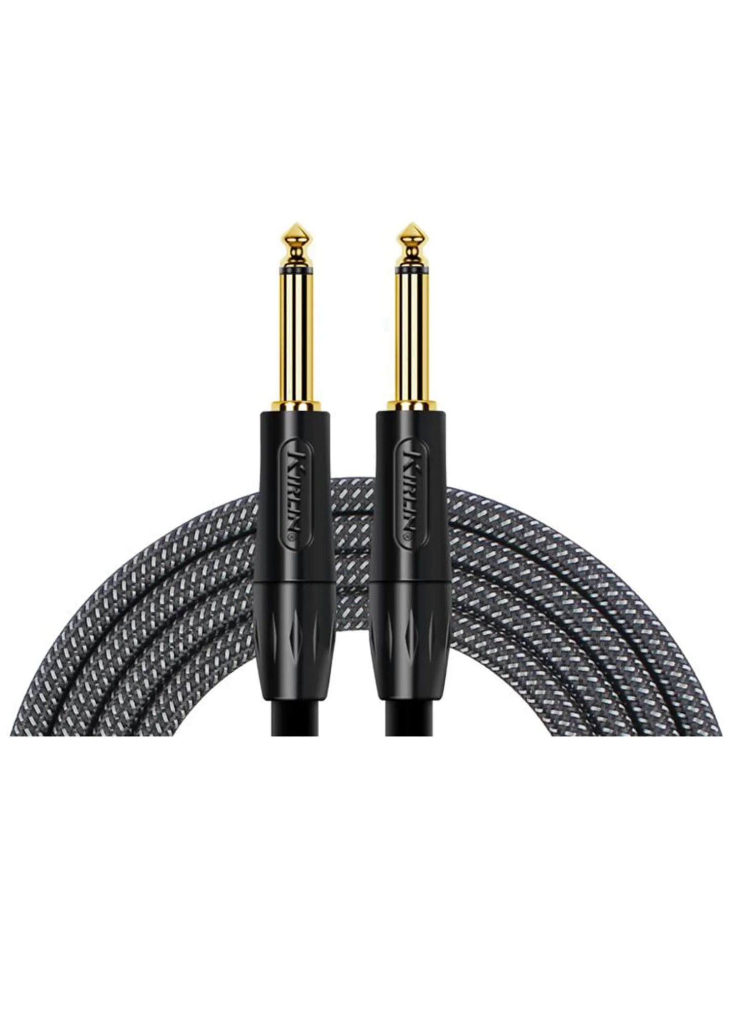 Kirlin IWB-201BFG-CA Premium Plus 6 Mtr Carbon Gray Cable