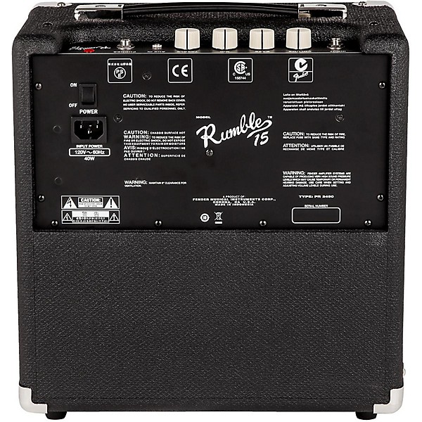 Fender Rumble 15W Bass Guitar Amplifier