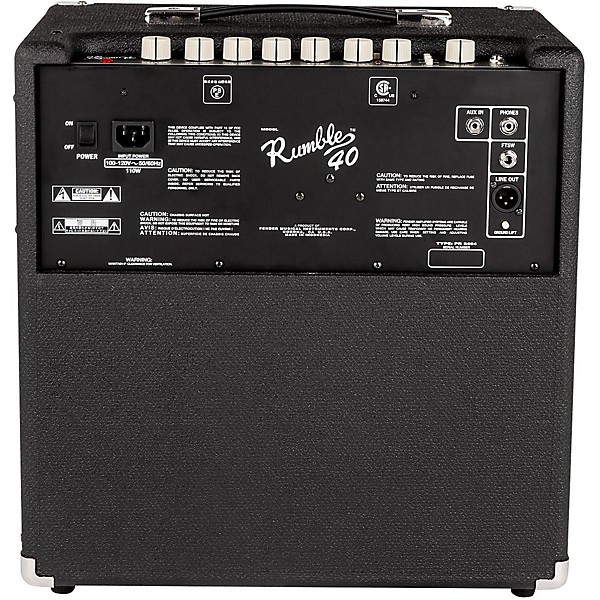 Fender Rumble 40W Bass Guitar Amplifier