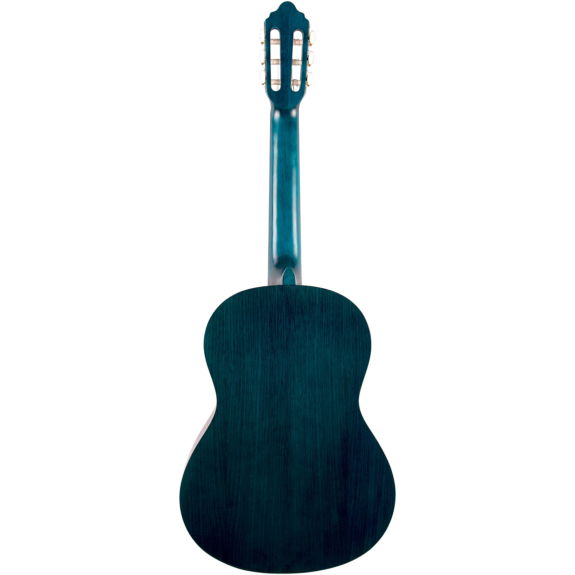 Valencia VC201TBU 200 Series 1/4 Trans Blue Classical Guitar