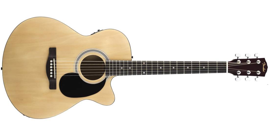 Fender FA-135CE Natural Concert Cutaway Electro-Acoustic Guitar