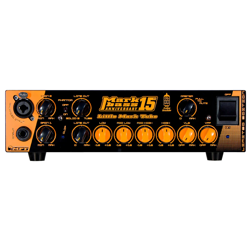 Markbass MBH110055Z Little Mark Series Tube 15th Anniversary 500 Watt Amplifier