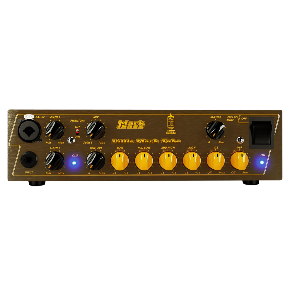 Markbass MBH110021Z Little Mark Series Little Mark Tube 500 Watt Amplifier