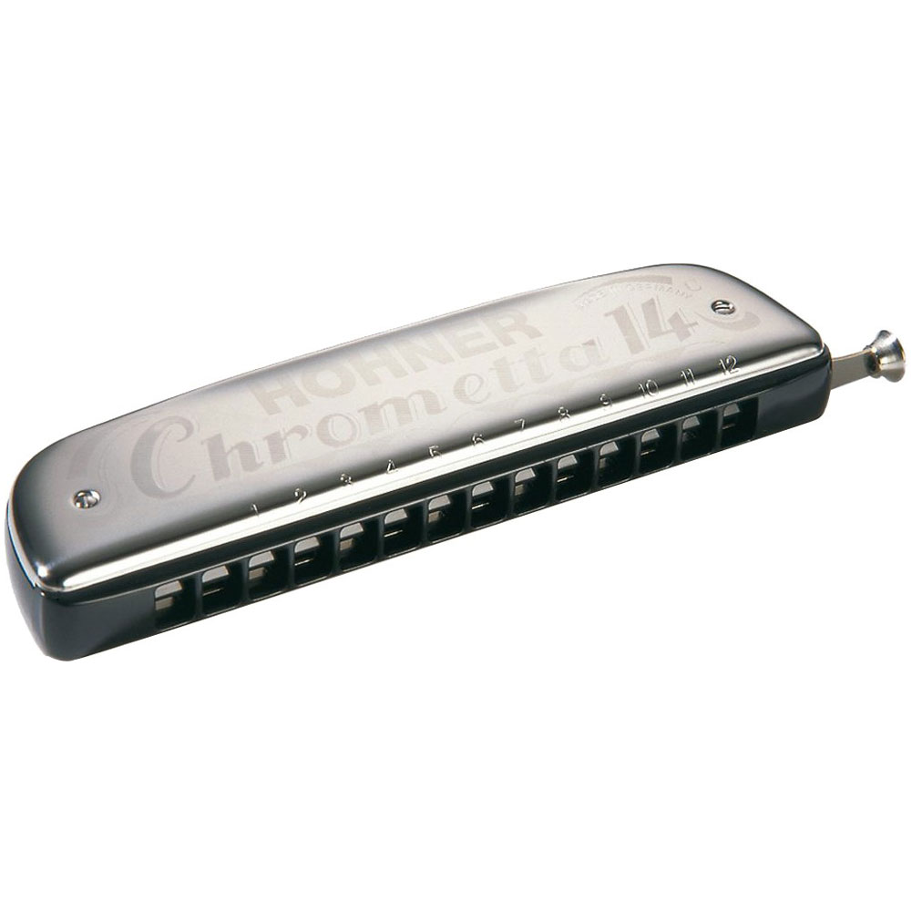 Hohner M25701 Chrometta 14 Hole C Key Chromatic Harmonica