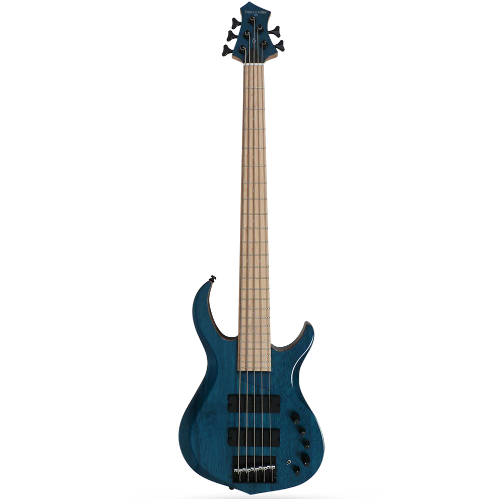 Sire M2-5 TBL M2 Series 5 String Transparent Blue Bass Guitar
