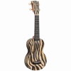 Mahalo MA1ZE Art II Series Zebra Soprano With Bag Ukulele