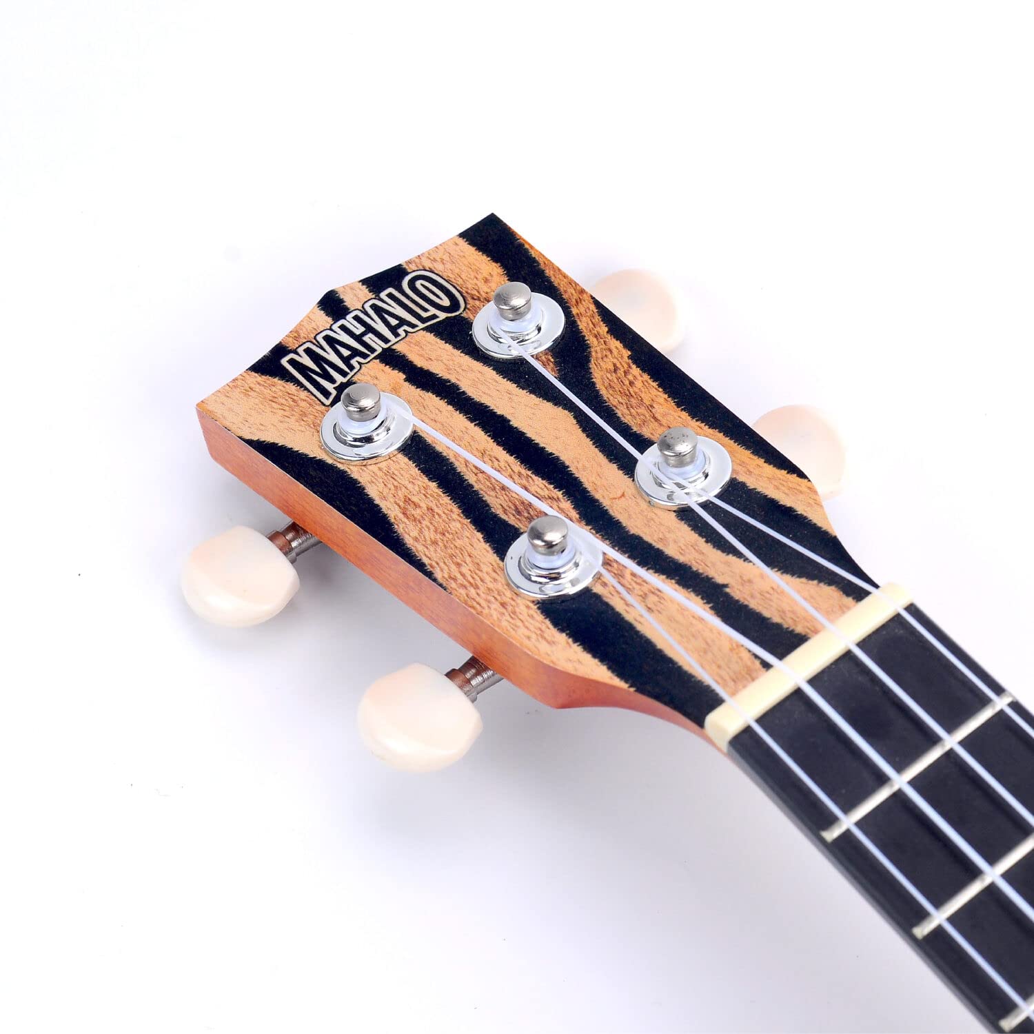 Mahalo MA1ZE Art II Series Zebra Soprano With Bag Ukulele