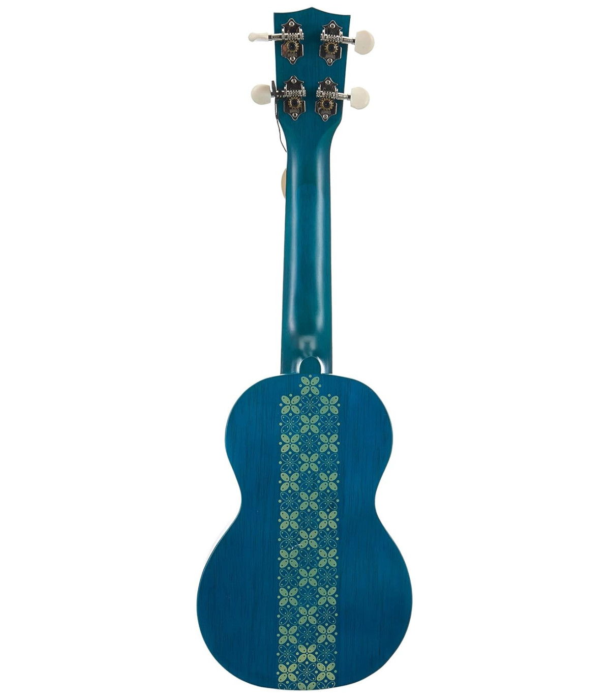 Mahalo MK1BATBU Kahiko Batik Series Soprano Blue With Bag Ukulele