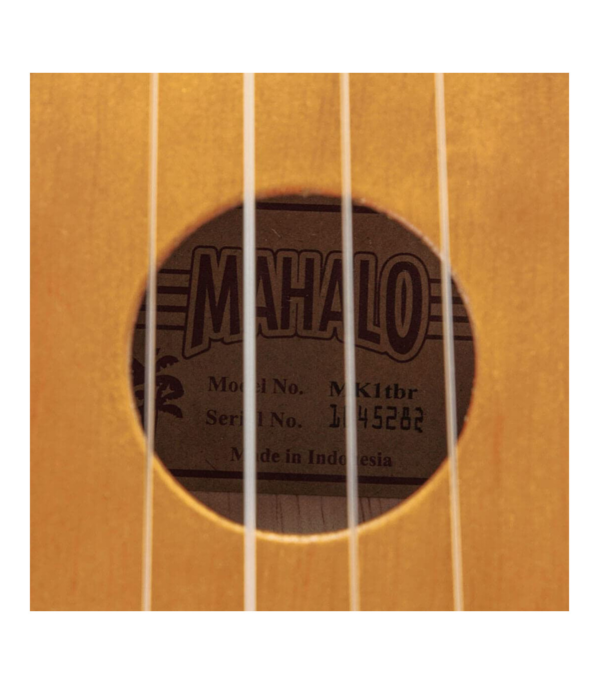 Mahalo MK1BATBR Kahiko Batik Series Soprano Brown With Bag Ukulele