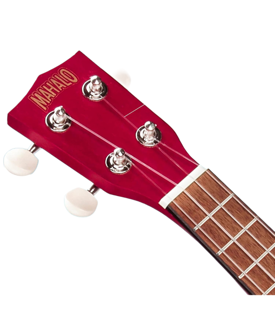 Mahalo MK1TRD Kahiko Series Soprano Red With Bag Ukulele