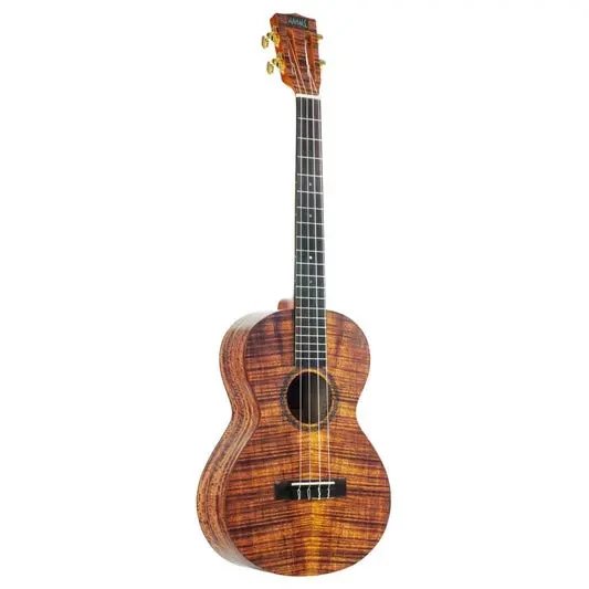 Mahalo MA2KA Artist Elite Series Photo Flame Koa Concert With Bag Ukulele
