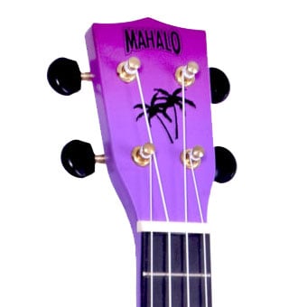 Mahalo MD1HAPPB Hawaii Purple Burst Soprano With Bag Ukulele