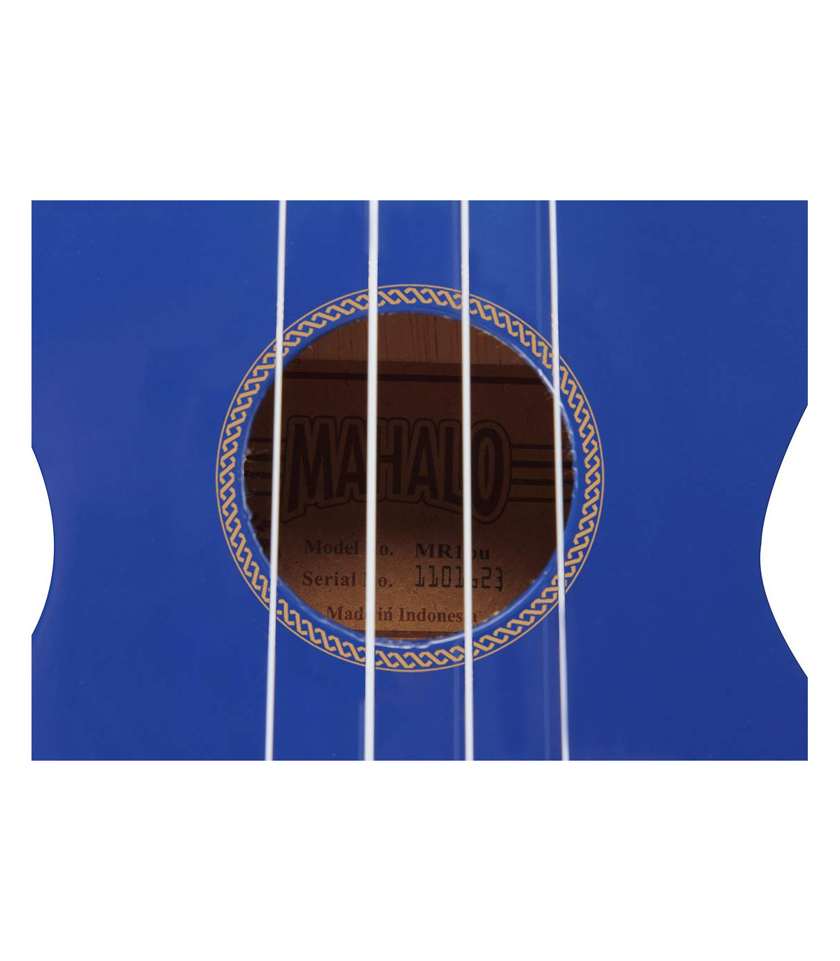 Mahalo MR1BU Rainbow Series Soprano Blue With Bag Ukulele