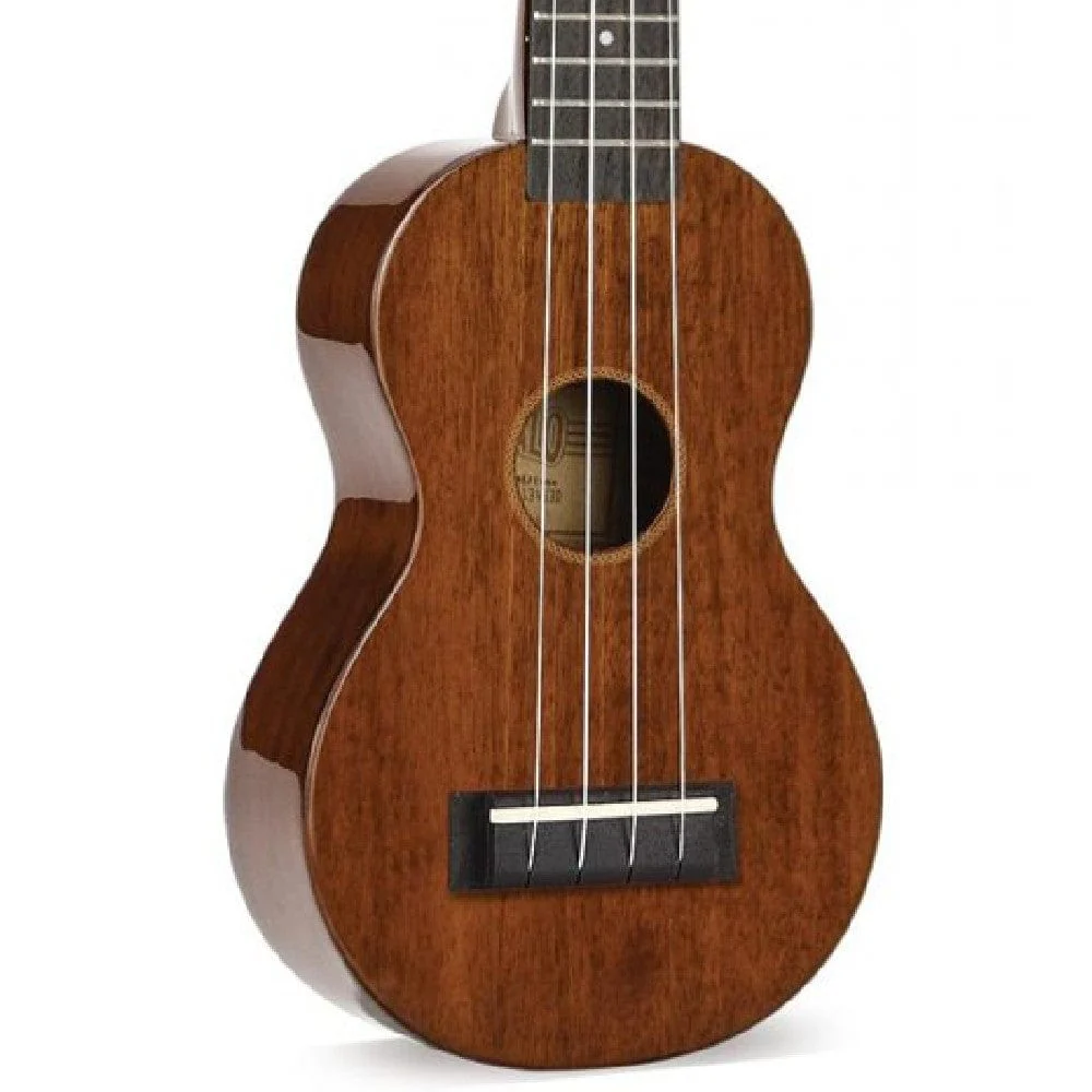 Mahalo MJ1TBR Java Series Trans Brown Soprano With Bag Ukulele