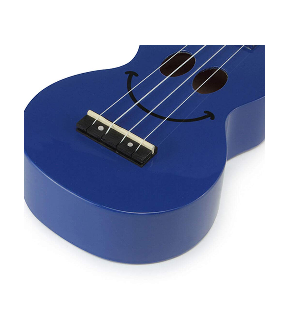 Mahalo U-SMILE-BU Series Soprano Blue With Bag Ukulele