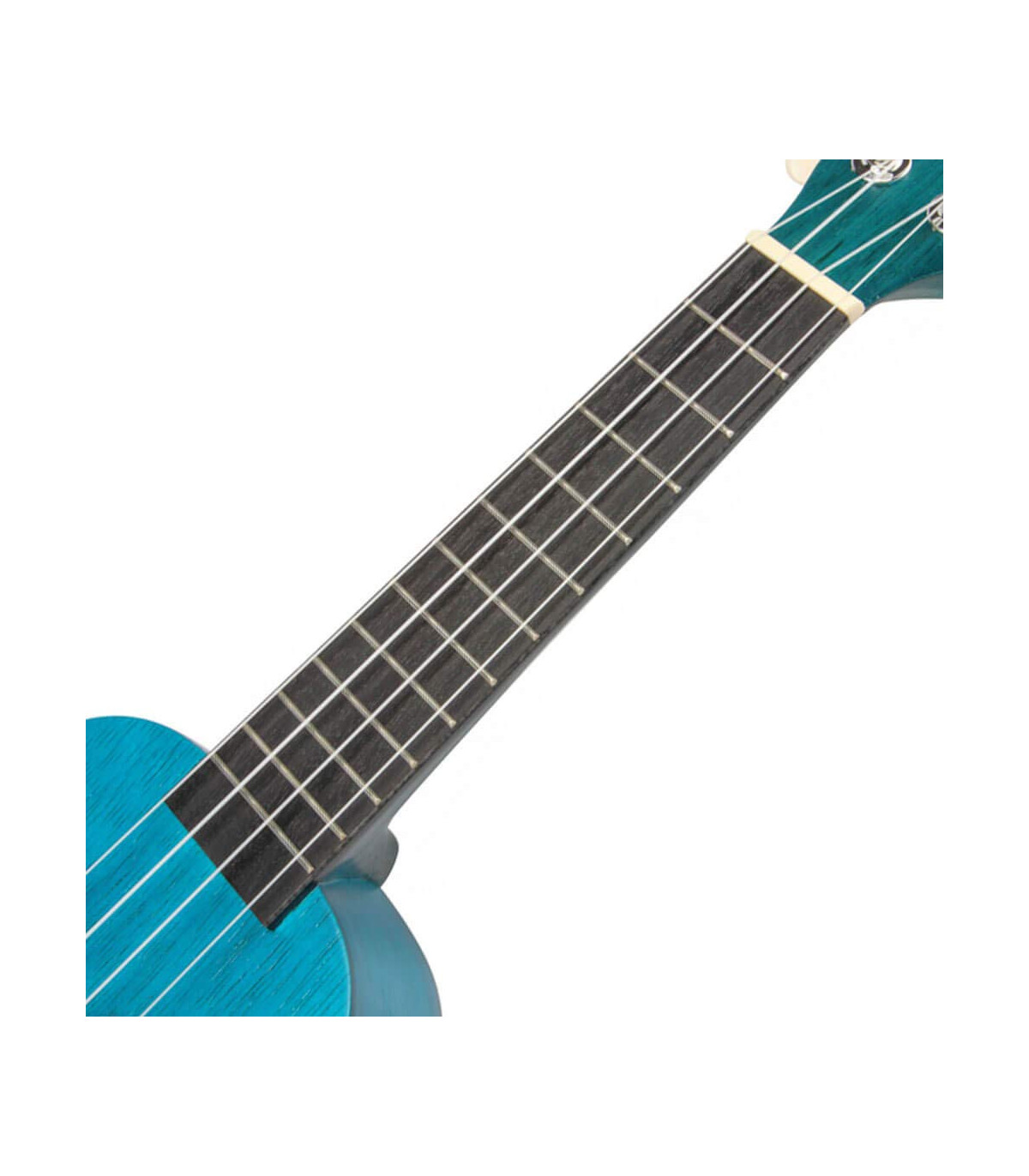 Mahalo U-SMILE-TBU Series Soprano Trans Blue With Bag Ukulele