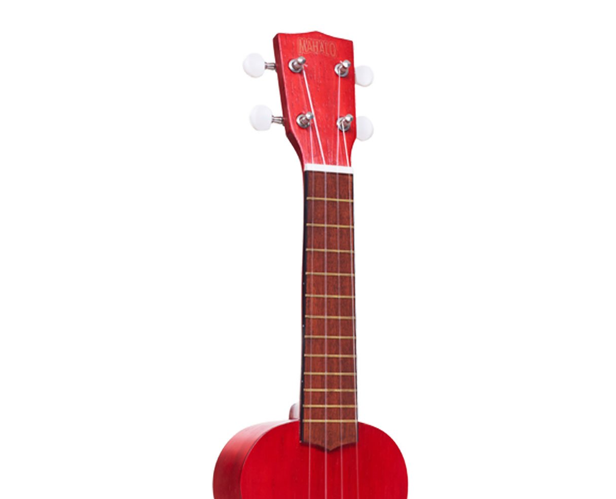 Mahalo MK1TRD Kahiko Series Soprano Red With Bag Ukulele