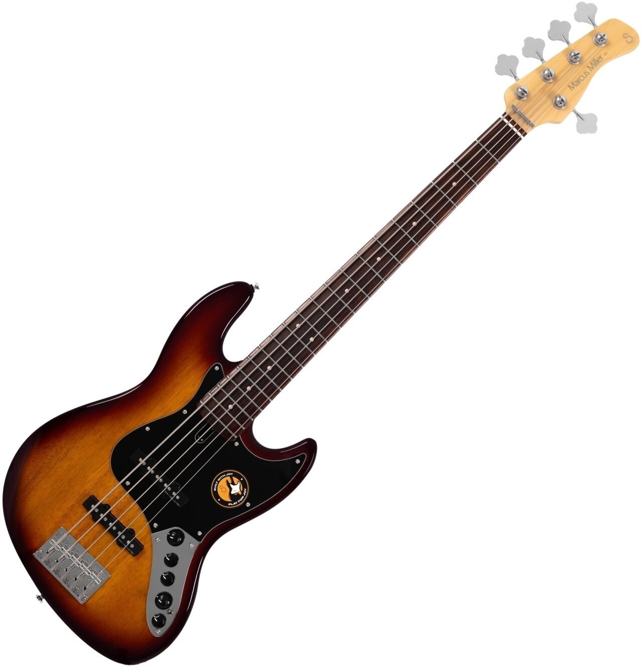 Sire V3-5 TS Series 5 String Tobacco Sunburst Bass Guitar