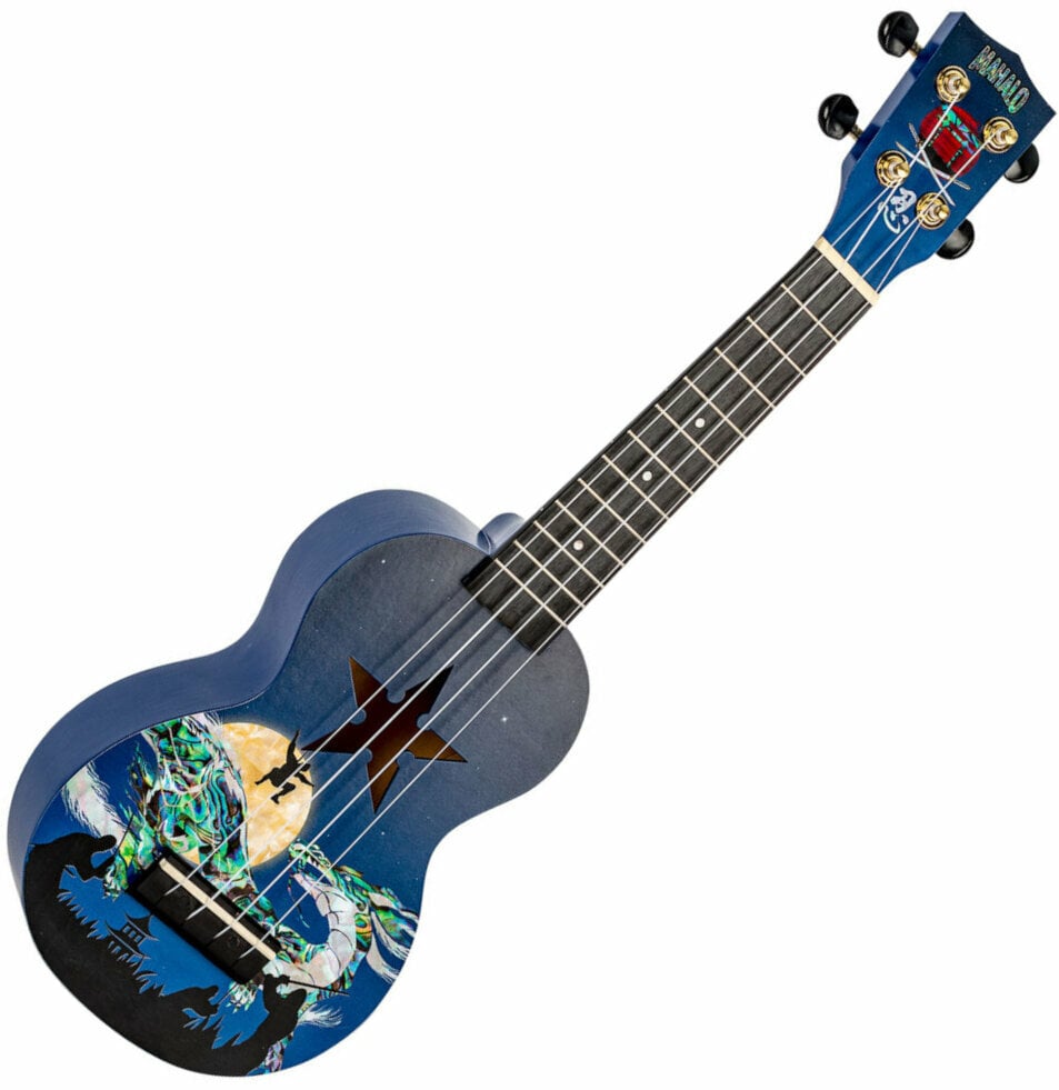 Mahalo MA1NJ Art Series Ninja Soprano With Bag Ukulele