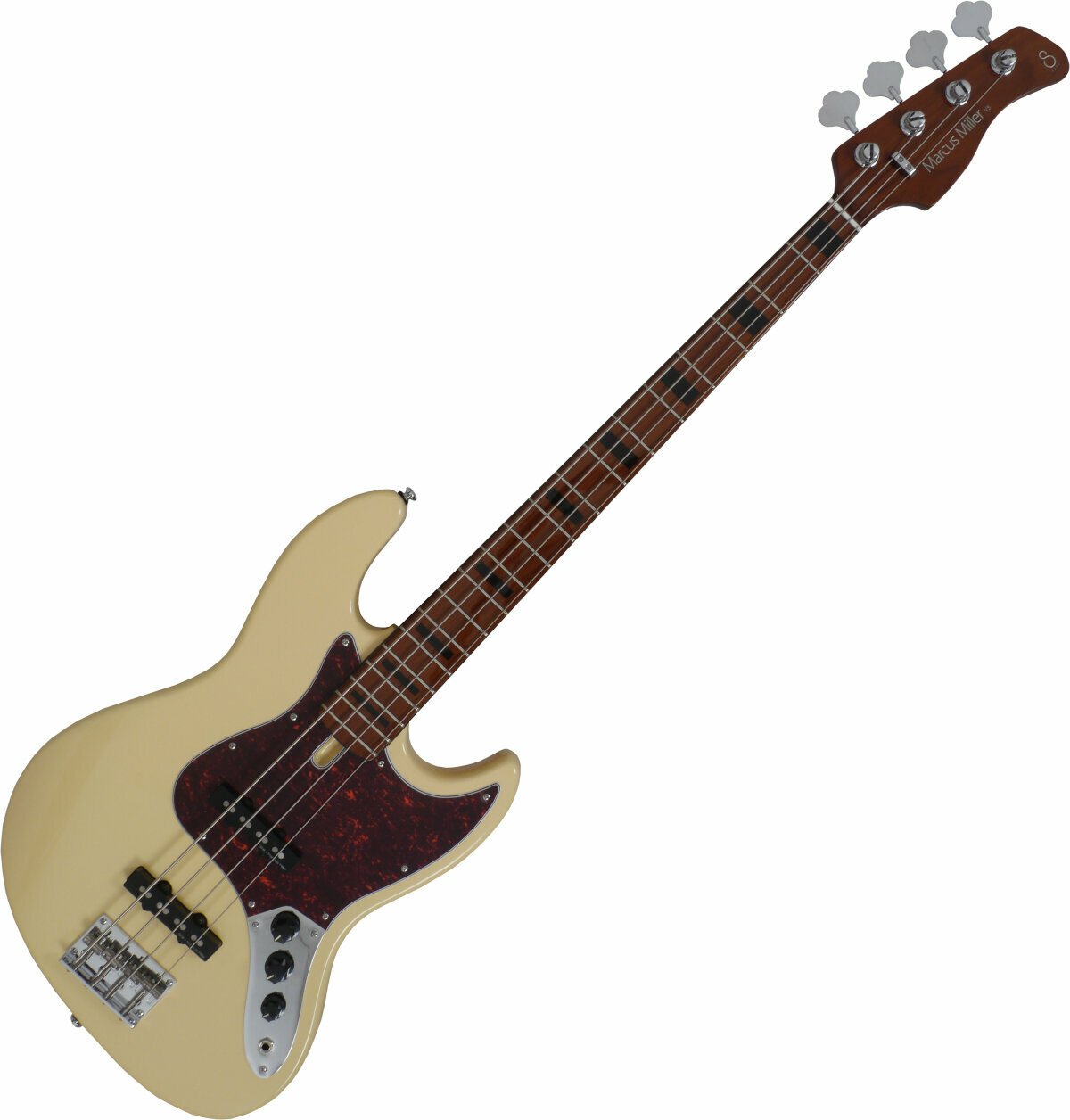 Sire V5 Alder-4 VWH V5 Series 4 String Alder Vintage White Bass Guitar