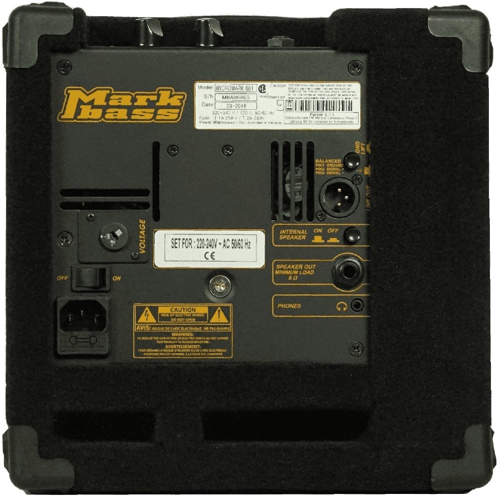 Markbass MBC105026N Micromark 801 60 Watt Amplifier