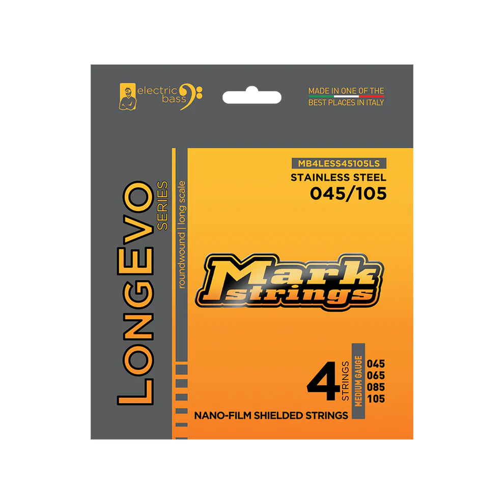 Markbass MB4LESS45105LS Stainless 4 String Guitar String
