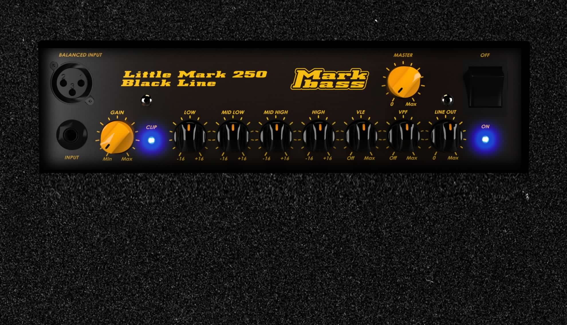 Markbass MBC105015N CMD JB Players School 250 Watt Amplifier