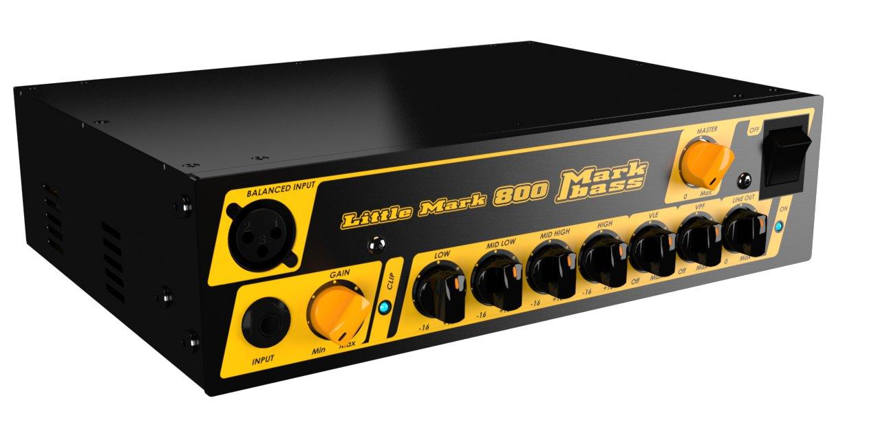 Markbass MBH110022Z Little Mark Series Little Mark 800 Watt Apmlifier