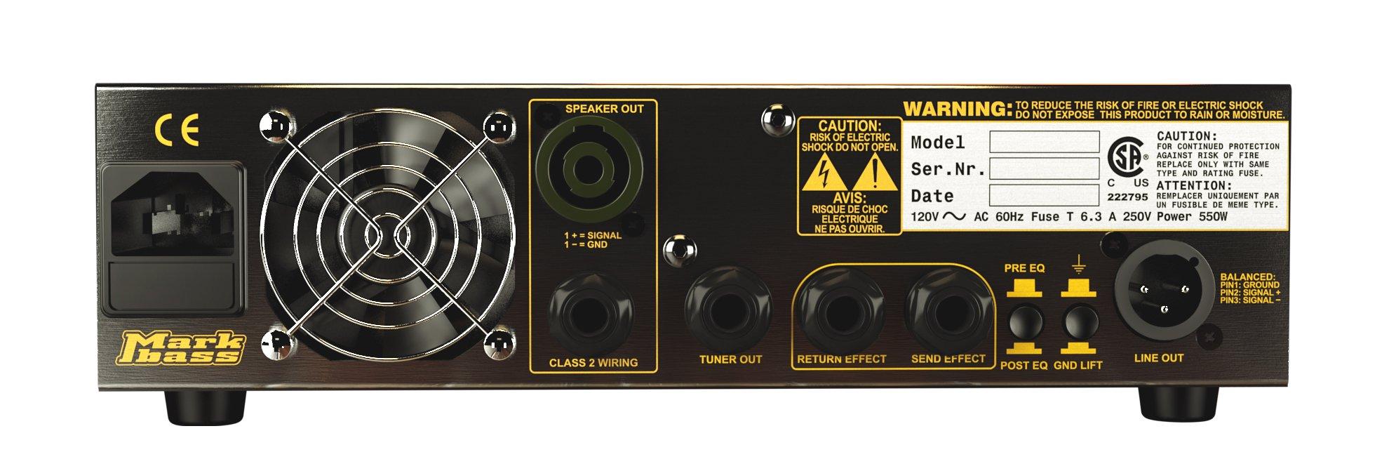 Markbass MBH110040N Little Mark Series 250 Watt Amplifier