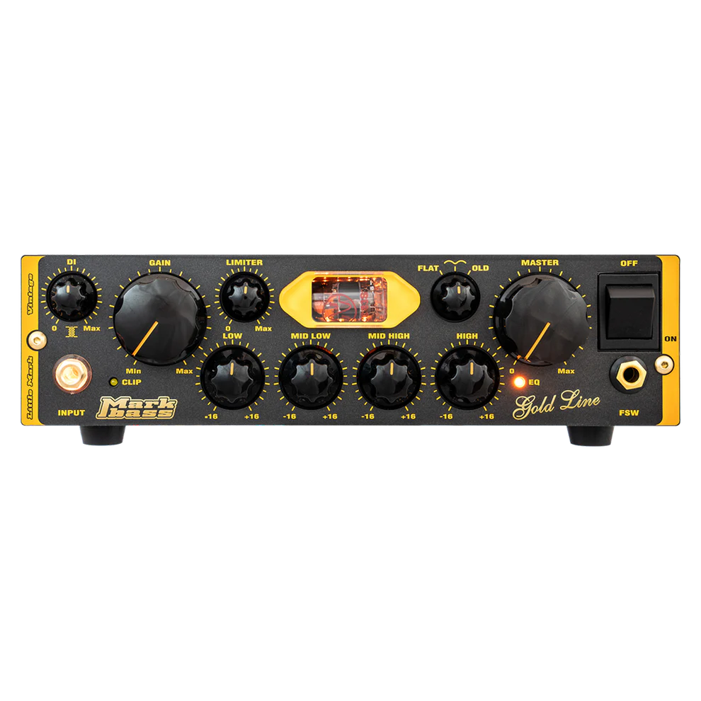Markbass MBH110090 Gold Line series Little Mark Vintage 500 Watt Amplifier