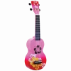 Mahalo MD1HBRDB Hibiscus Red Burst Soprano With Bag Ukulele