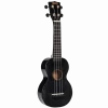 Mahalo MH2WTBK Hano Series Wide Neck Trans Black Concert With Bag Ukulele