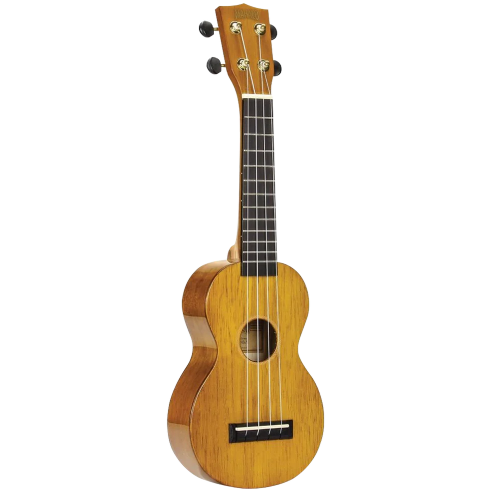 Mahalo MH1VNA Hano Series Vintage Natural Soprano With Bag Ukulele