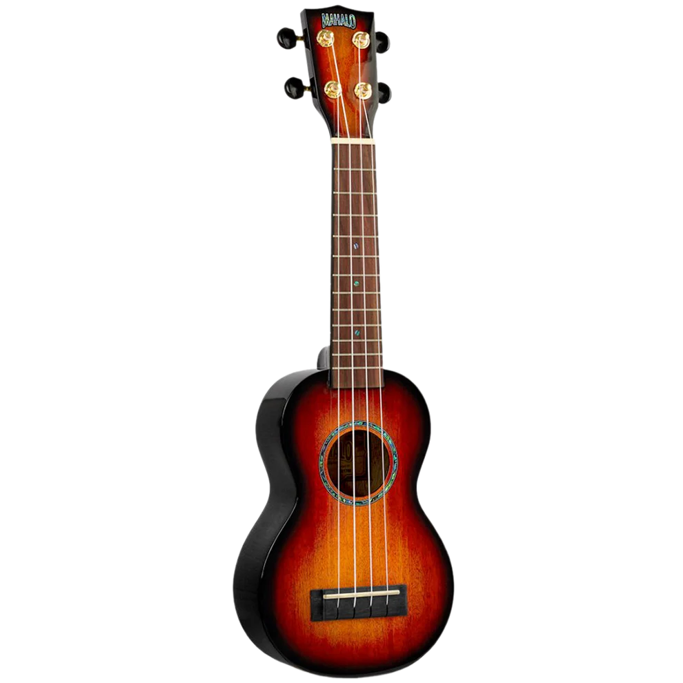 Mahalo MJ13TS Java Series 3 Tone Sunburst Soprano With Bag Ukulele