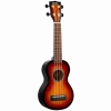 Mahalo MJ13TS Java Series 3 Tone Sunburst Soprano With Bag Ukulele