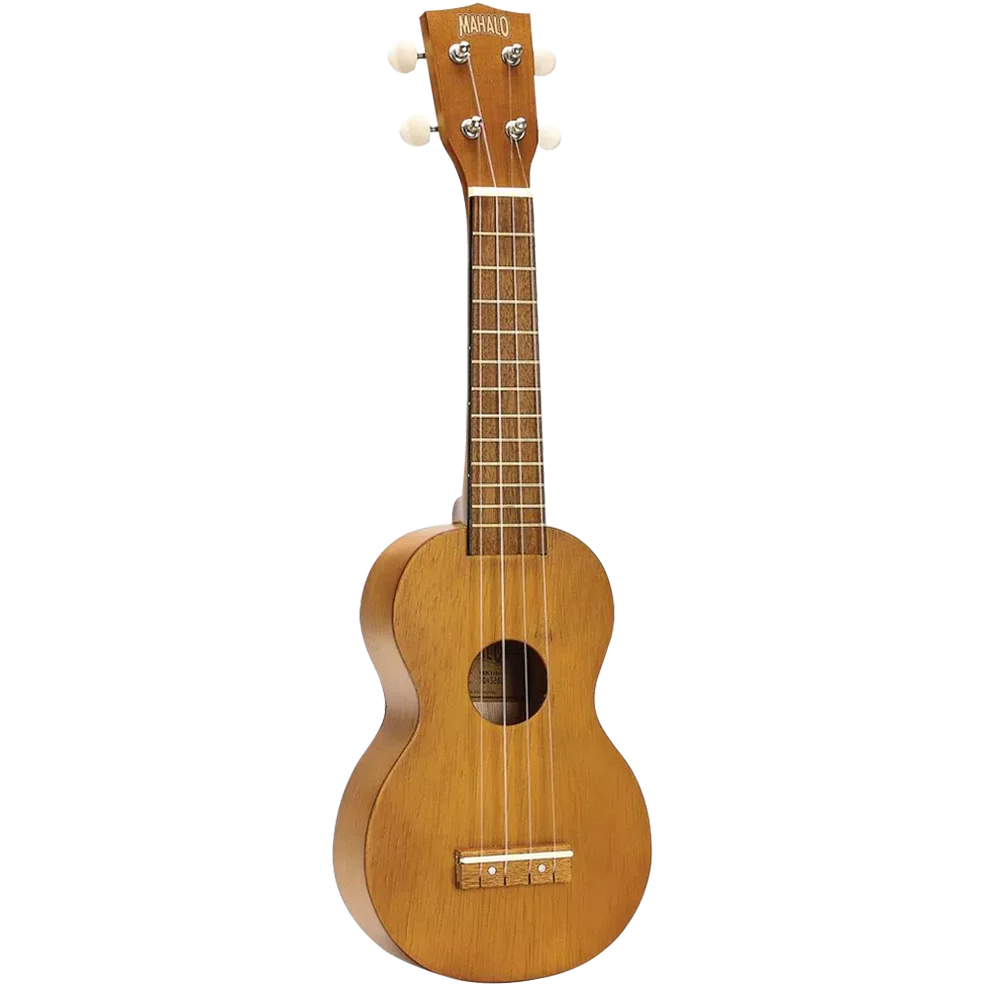Mahalo MK1TBR Kahiko Series Soprano Brown With Bag Ukulele