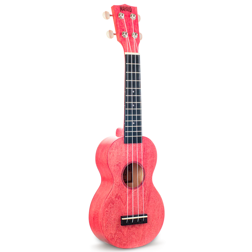 Mahalo ML1CP Island Series Coral Pink Soprano With Bag Ukulele
