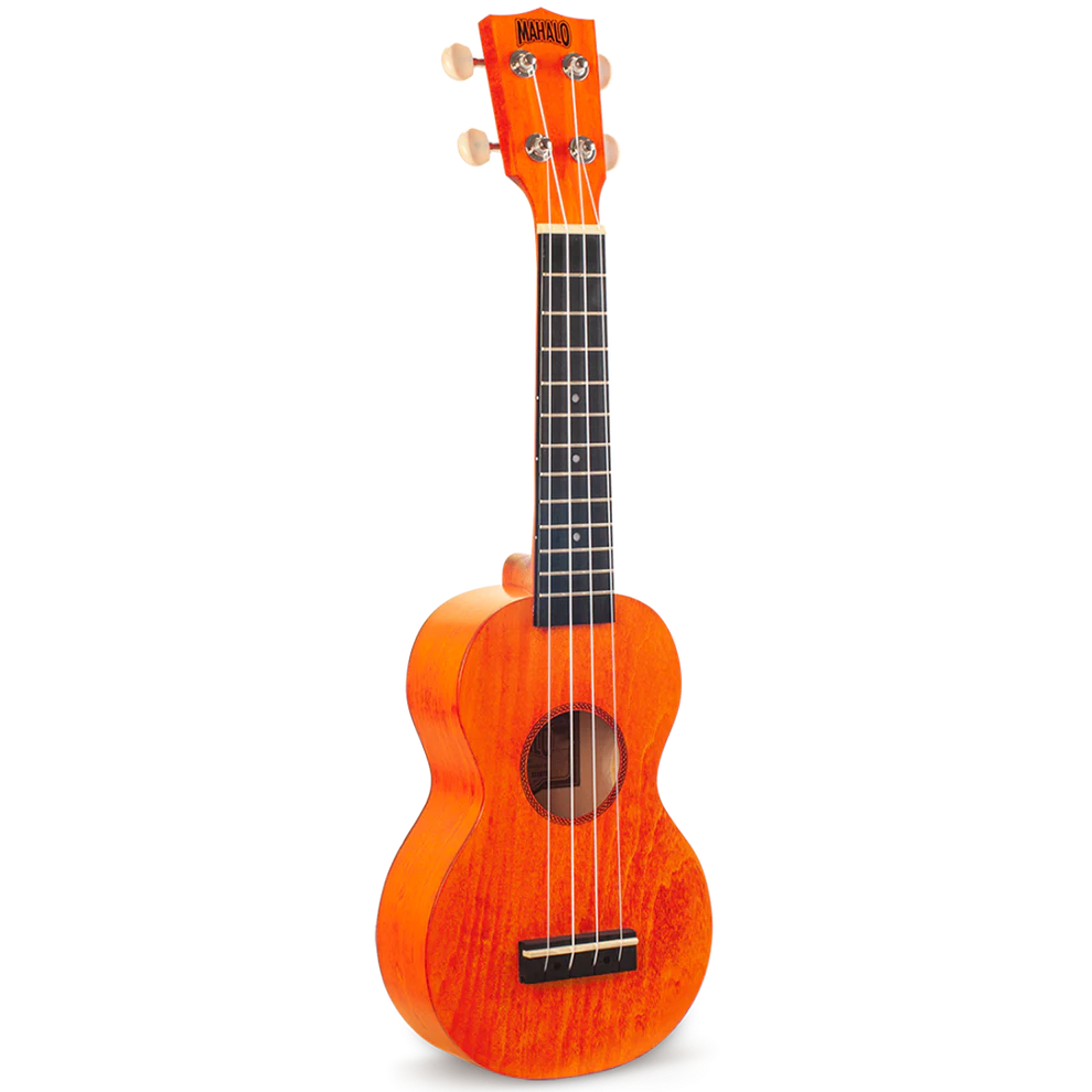 Mahalo ML1OS Island Series Orange Sunset Soprano With Bag Ukulele