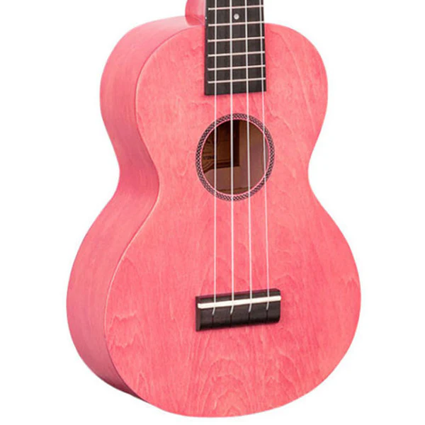 Mahalo ML2CP Island Series Coral Pink Concert With Bag Ukulele