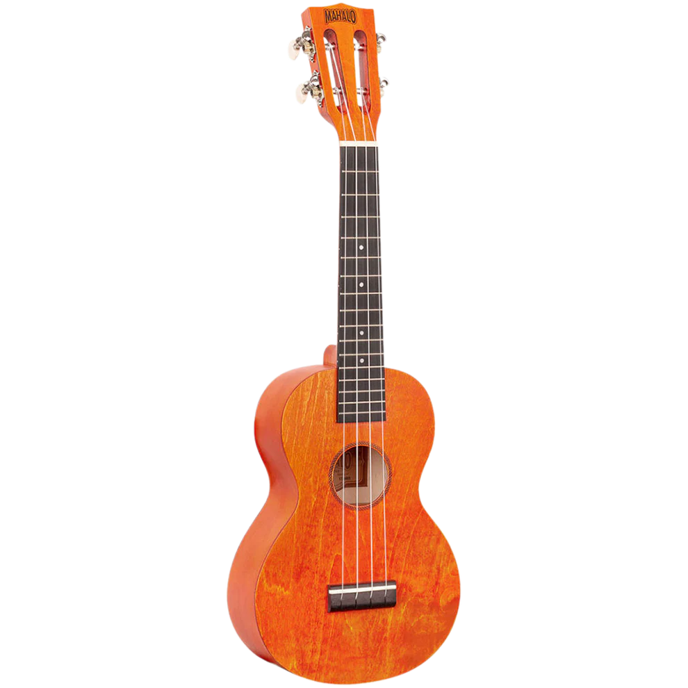 Mahalo ML2OS Island Series Orange Sunset Concert With Bag Ukulele