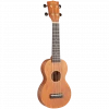 Mahalo MK1BATBR Kahiko Batik Series Soprano Brown With Bag Ukulele