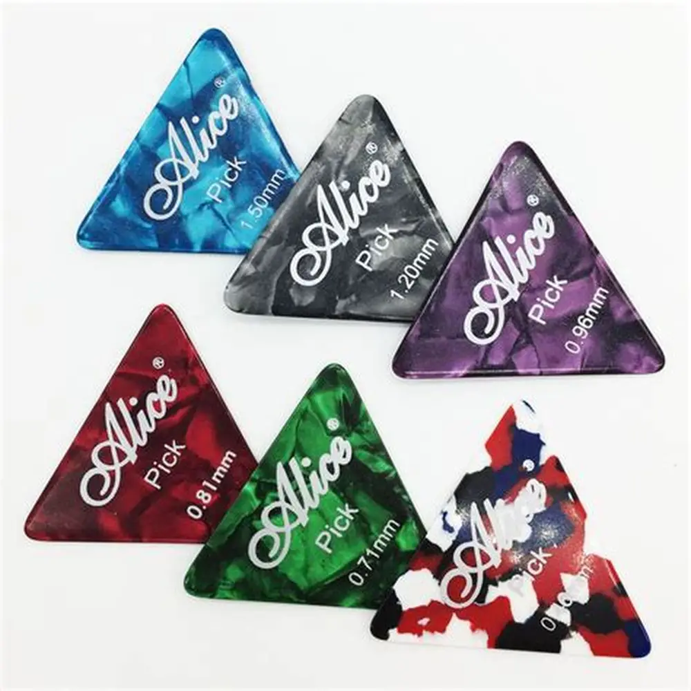 Alice AP-ALT Celluloid Triangular Plectrum