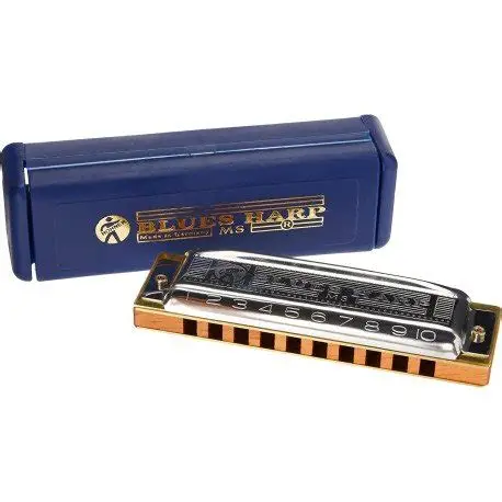 Hohner M533016X Blues Harp C Key Diatonic Harmonica
