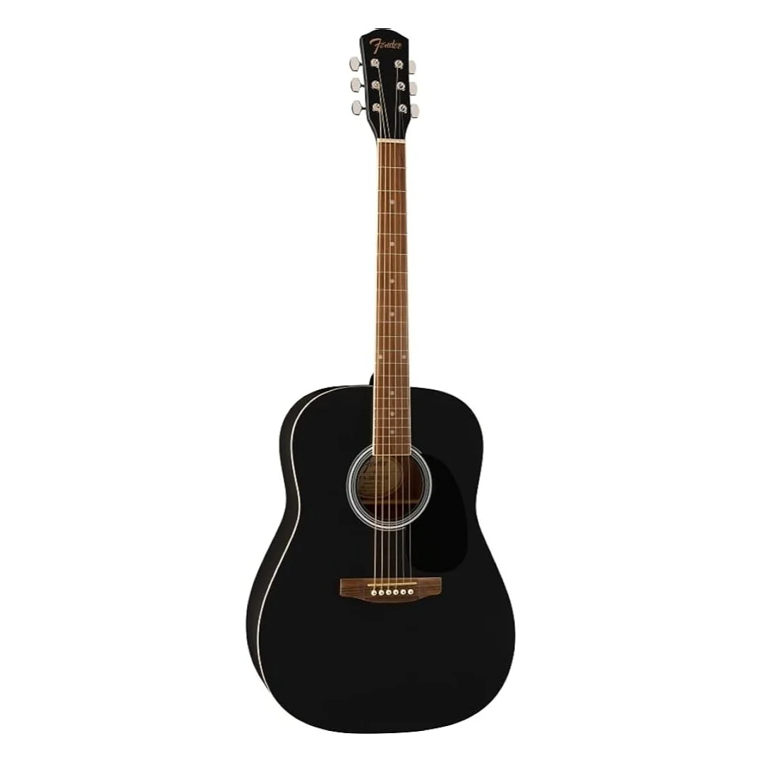 Fender FA-25CE Black Electro-Acoustic Guitar