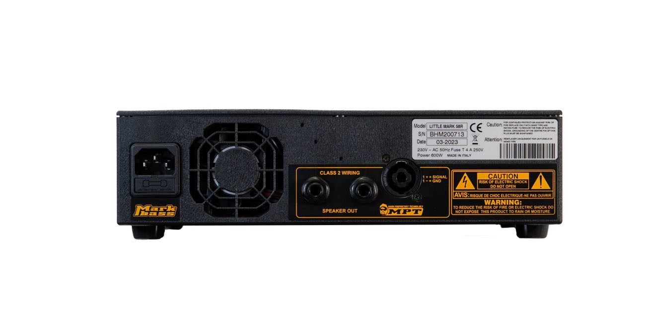 Markbass MBH110118Z Little Mark 58R 500 Watt Amplifier