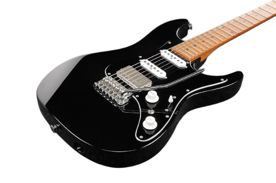Ibanez AZ2204B-BK AZ Prestige Series With Case Electric Guitar