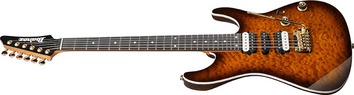 Ibanez AZ47P1QM-DEB AZ Premium Series With Bag Dragon Eye Burst Electric Guitar