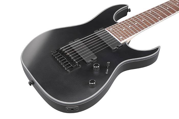 Ibanez RG8EX-BKF RG Series Standard 8 String Electric Guitar